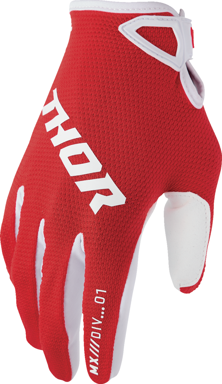 THOR Ridemode Static Gloves - Red - XL 3330-8341