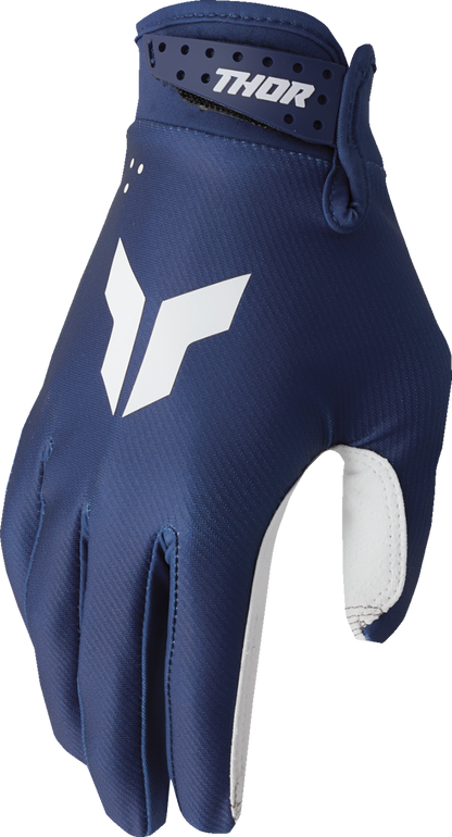 THOR Youth Launchmode Split Gloves - Navy - XS 3332-1949