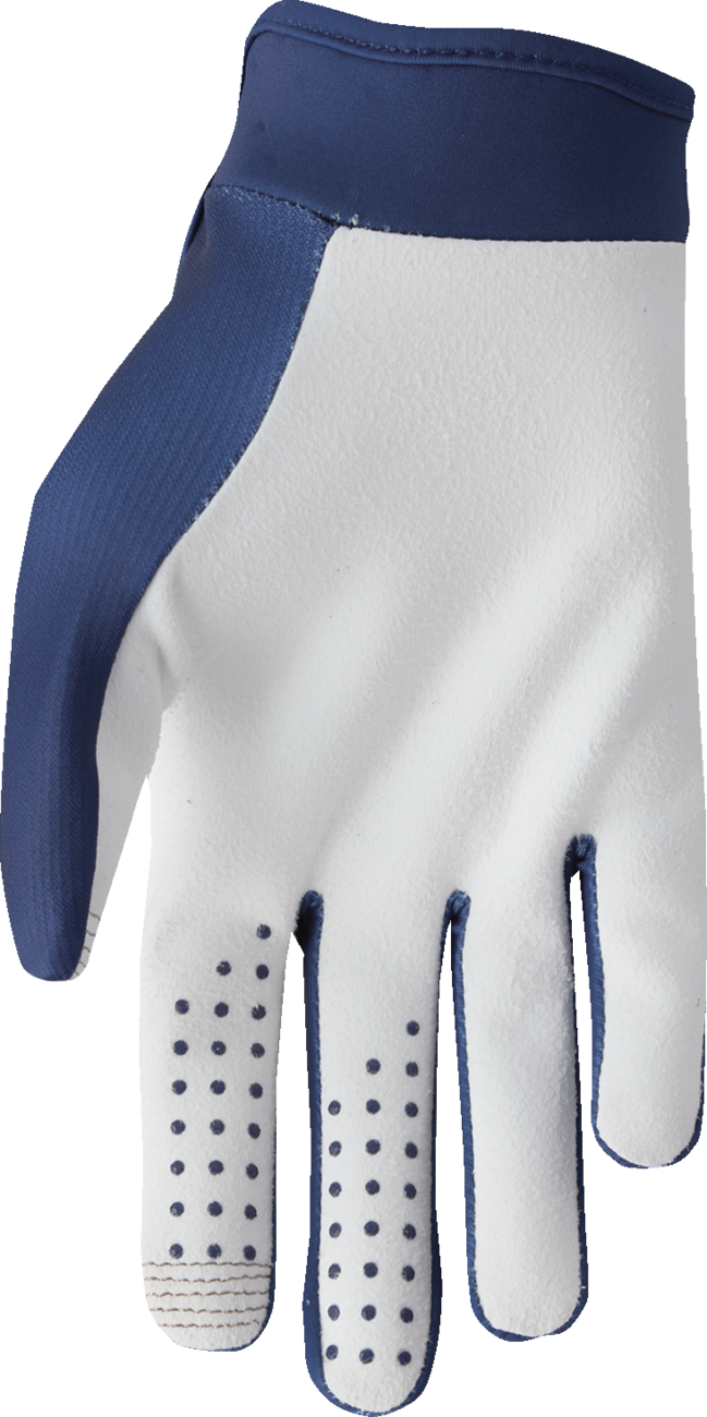 THOR Youth Launchmode Split Gloves - Navy - Medium 3332-1951