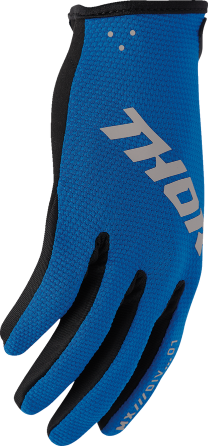 THOR Ridemode Static Gloves - Blue - XL 3330-8347