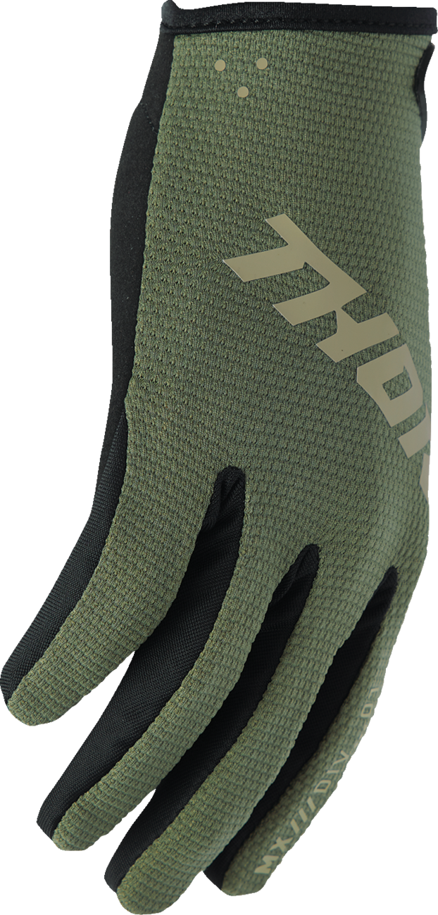 THOR Youth Ridemode Static Gloves - Camo - 2XS 3332-1992