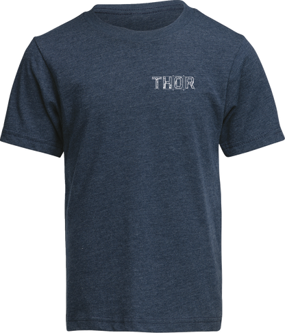 THOR Youth Blueprint T-Shirt - Navy - Small 3032-3872