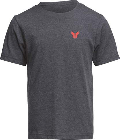 THOR Youth Futura T-Shirt - Charcoal - Large 3032-3889