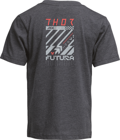 THOR Youth Futura T-Shirt - Charcoal - Large 3032-3889
