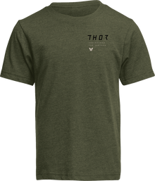 THOR Youth Stamp T-Shirt - Olive - XS 3032-3911