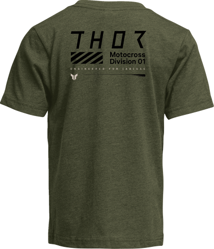 THOR Youth Stamp T-Shirt - Olive - XL 3032-3915