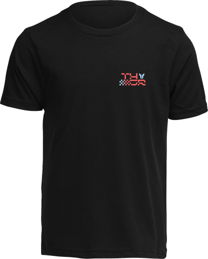 THOR Youth Vantage T-Shirt - Black - Small 3032-3917
