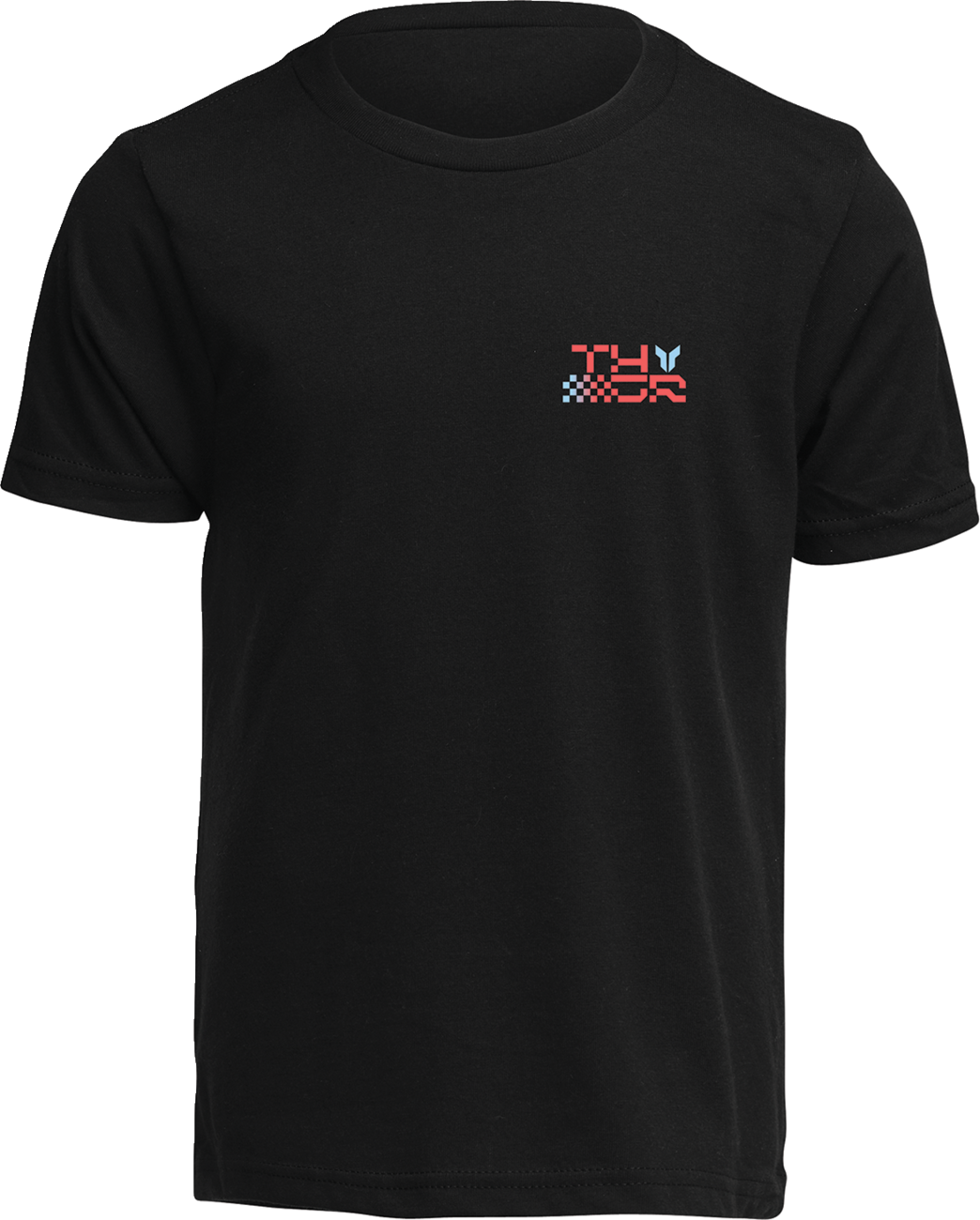THOR Youth Vantage T-Shirt - Black - Large 3032-3919