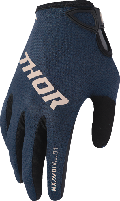 THOR Women's Ridemode Static Gloves - Midnight - XL 3331-0307