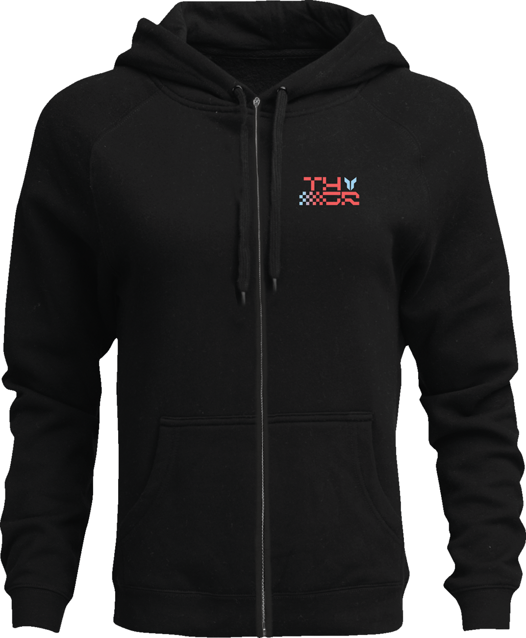 THOR Vantage Zip-Up Hoodie - Black - Medium 3050-7228