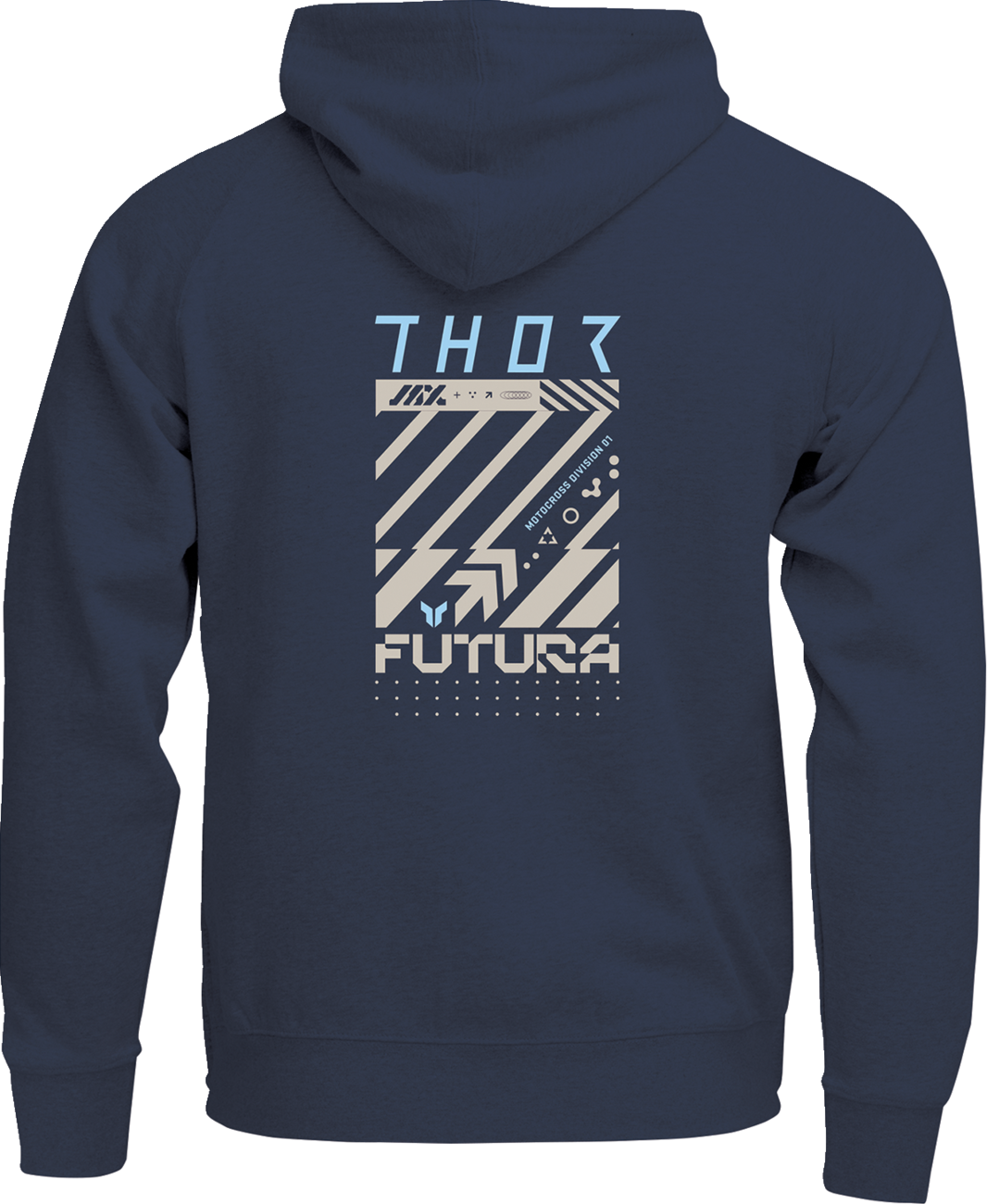THOR Youth Futura Pullover Hoodie - Navy - Medium 3052-0715