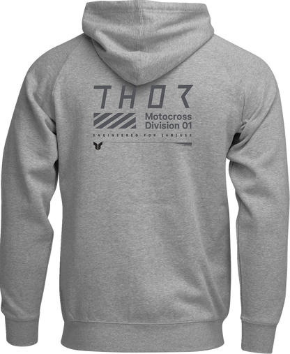 THOR Stamp Pullover Hoodie - Heather Gray - Small 3050-7221