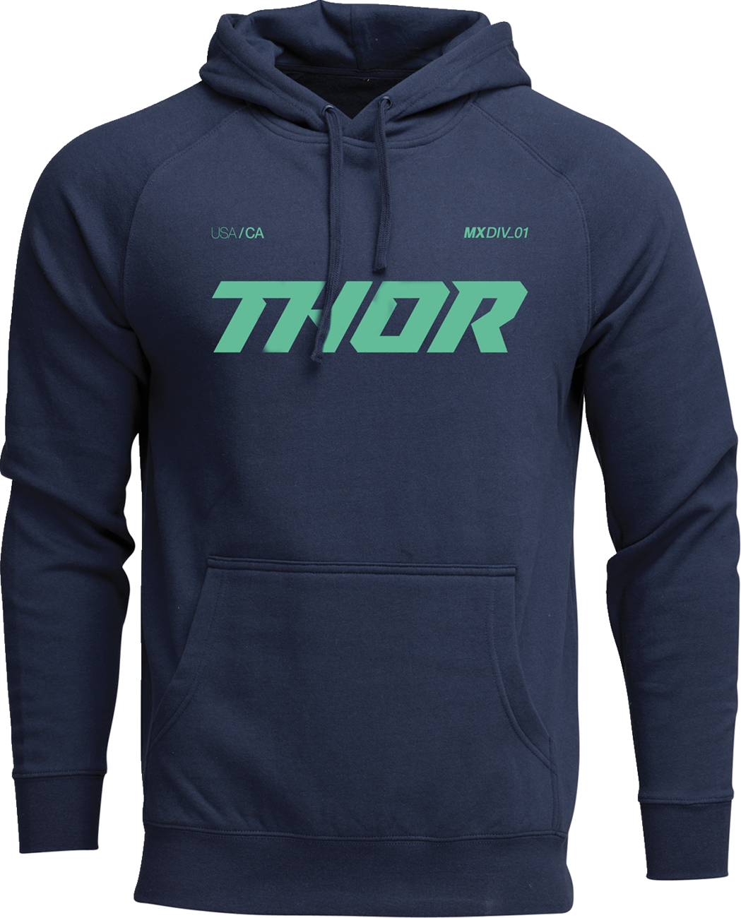 THOR Brave Pullover Hoodie - Navy - Large 3050-7238