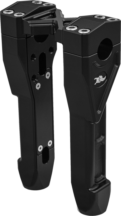 Nl 1 1/8" X Riser 10" Straight Black