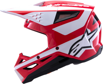 Sm3 Heat Helmet Red/White/Black Glossy Sm