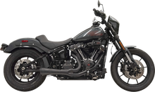 BASSANI XHAUST 2-into-1 Ripper Exhaust System with Megaphone Muffler - Short - Chrome - 49-State - M8 Softail 1S75E
