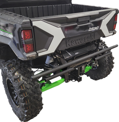 KFI PRODUCTS Rear Bumper - Round - Black - Kawasaki - Ridge '24-'25 102230