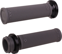 ODI Ruffian Lock-On Street Grips - Indian TBW - Graphite/Black V30ITWH-B
