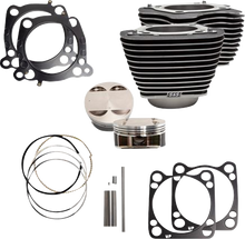 S&S CYCLE Cylinder Kit - 131" Stroker Cylinder - Wrinkle Black w/Highlights - M8 910-0762A