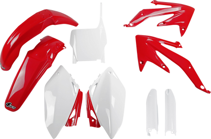 UFO Body Kit - OEM Red/White - Honda - CRF '07 HOKIT110F@999
