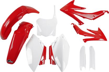 UFO Body Kit - OEM Red/White - Honda - CRF '08 HOKIT110BF@999