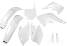 UFO Body Kit - White - Kawasaki - KXF '04-'05 KAKIT203F@047