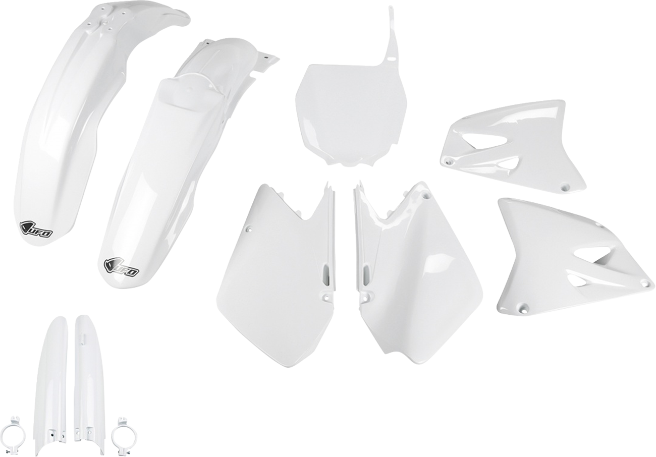 UFO Body Kit - White - Suzuki - RM '01-'05 SUKIT402F@041