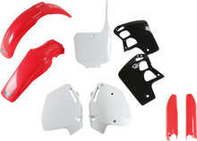UFO Body Kit - '96/'98-'99 OEM Red/White/Black - Honda - CR '95-'00 HOKIT089F@999
