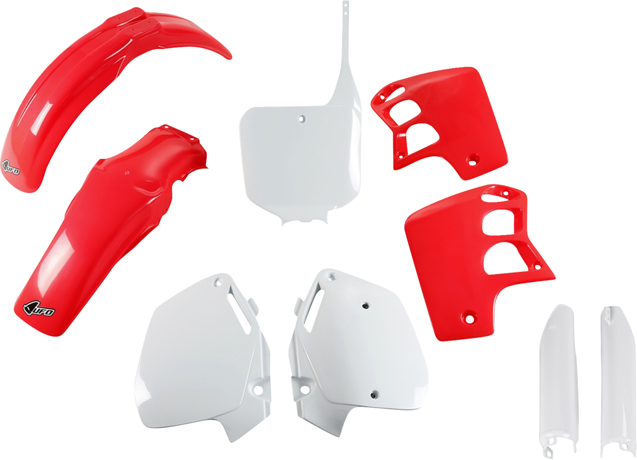 UFO Body Kit - '00 OEM Red/White - Honda - CR '95-'00 HOKIT089F@999K