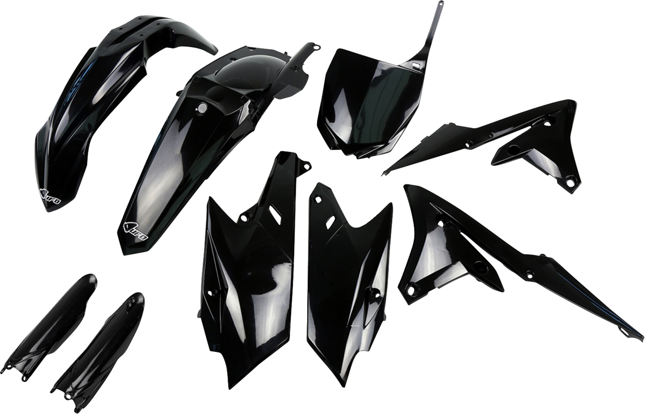 UFO Body Kit - Black - Yamaha - YZ '14-'18 YAKIT318F@001