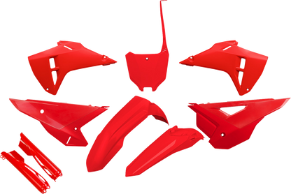 UFO Restyle Body Kit - Red - Honda - CRF '21-'24 HOKIT128F@070