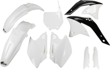 UFO Body Kit - White/Black - Kawasaki - KXF '07 KAKIT208F@047