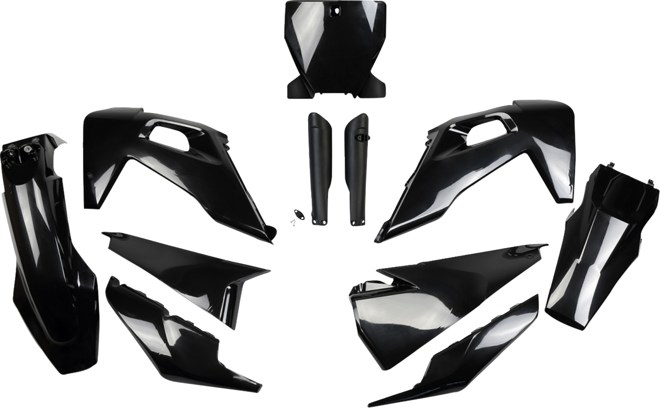 UFO Body Kit - Black - Husqvarna - TC/FC '19-'22 HUKIT622F@001