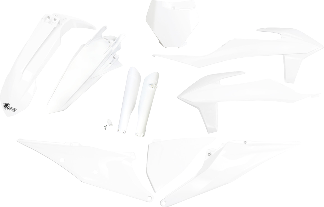UFO Body Kit - White - KTM - SX '19-'22 KTKIT522F@042