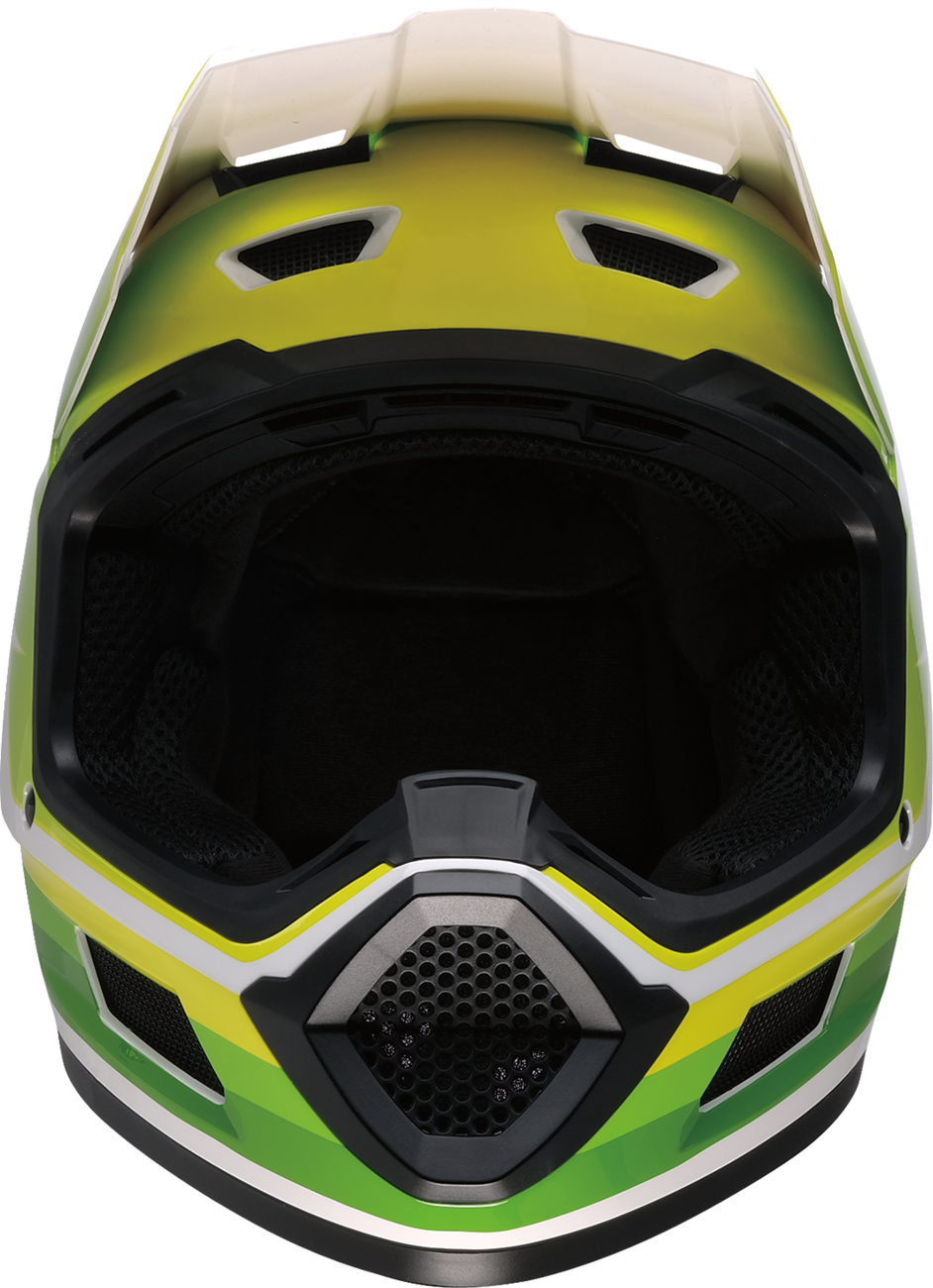 Z1R Youth Dirt Maxx Helmet - Vortex - White/Green - Small 0111-1738