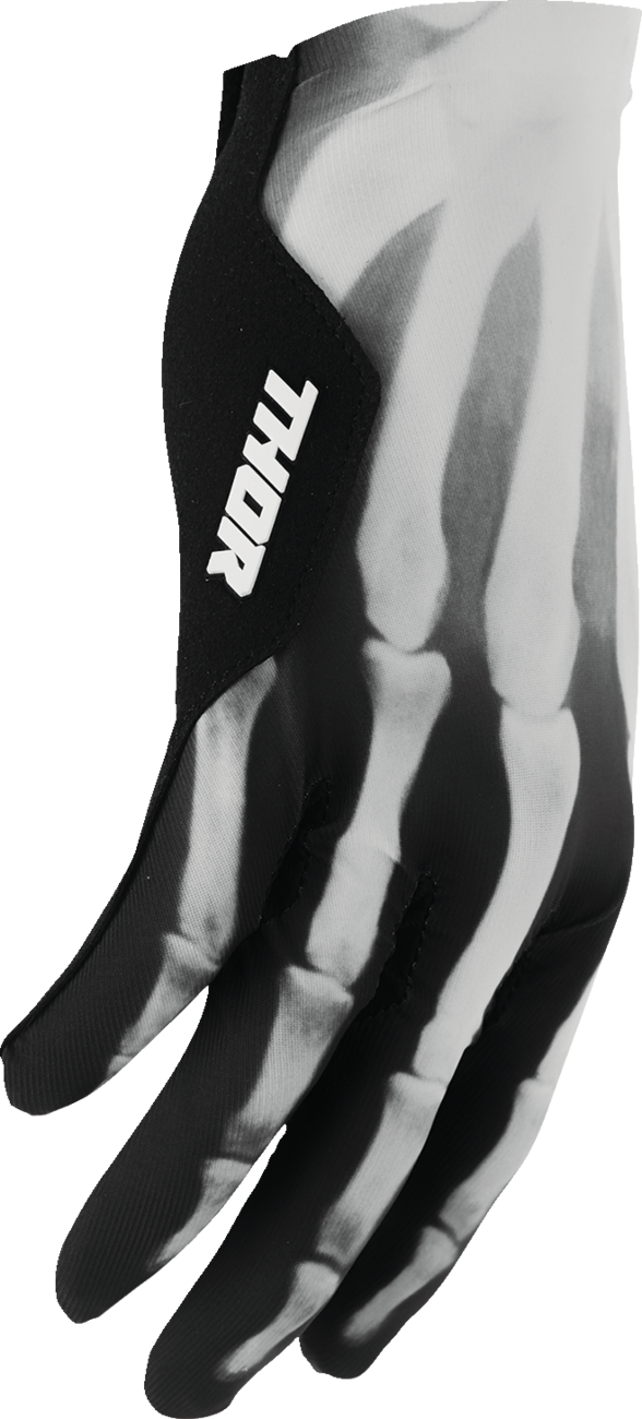 THOR Sportmode X-RAY Gloves - Black/White - Medium 3330-8291