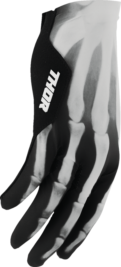 THOR Sportmode X-RAY Gloves - Black/White - 2XL 3330-8294