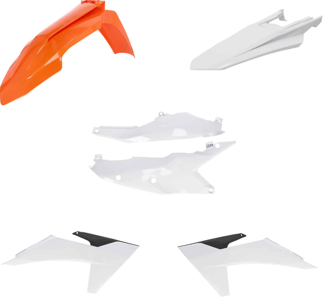 ACERBIS Standard Body Kit - '23 OEM Orange/White/Black - KTM - SX/XC '23-'24 2986507705