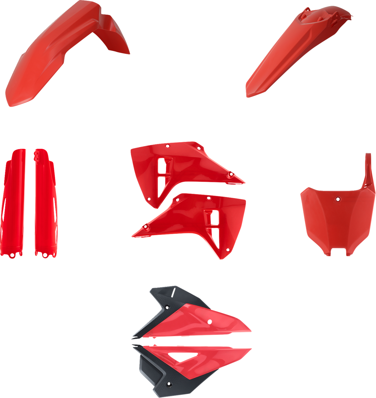 ACERBIS Full Body Kit - '25 OEM Red/Black - Honda - CRF '25 2986768211