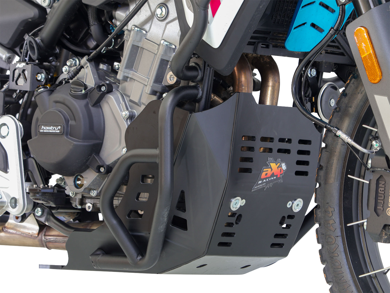 AXP RACING Adventure Skid Plate - Black - CF Moto - Ibex '25-'26 AX1766