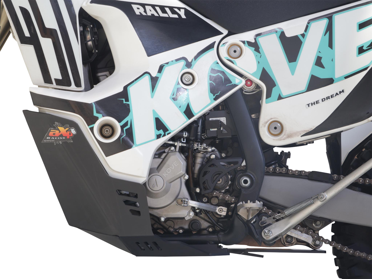 AXP RACING Adventure Skid Plate - Black - Kove - 450 AX1746