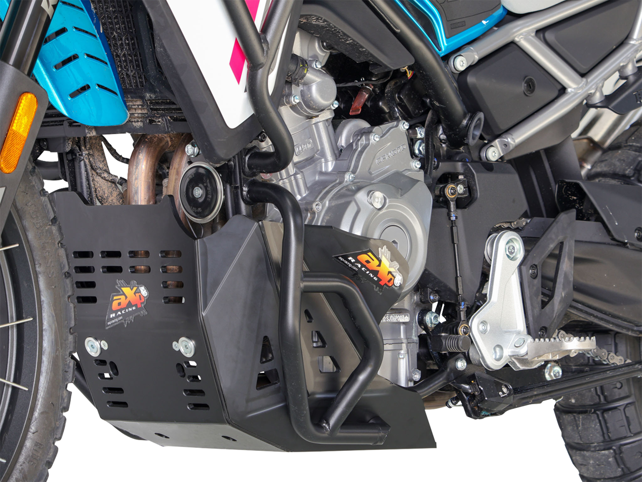 AXP RACING Adventure Skid Plate - Black - CF Moto - Ibex '25-'26 AX1766