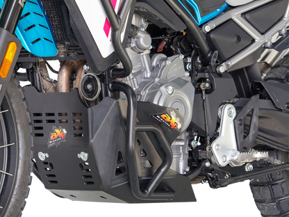AXP RACING Adventure Skid Plate - Black - CF Moto - Ibex '25-'26 AX1766