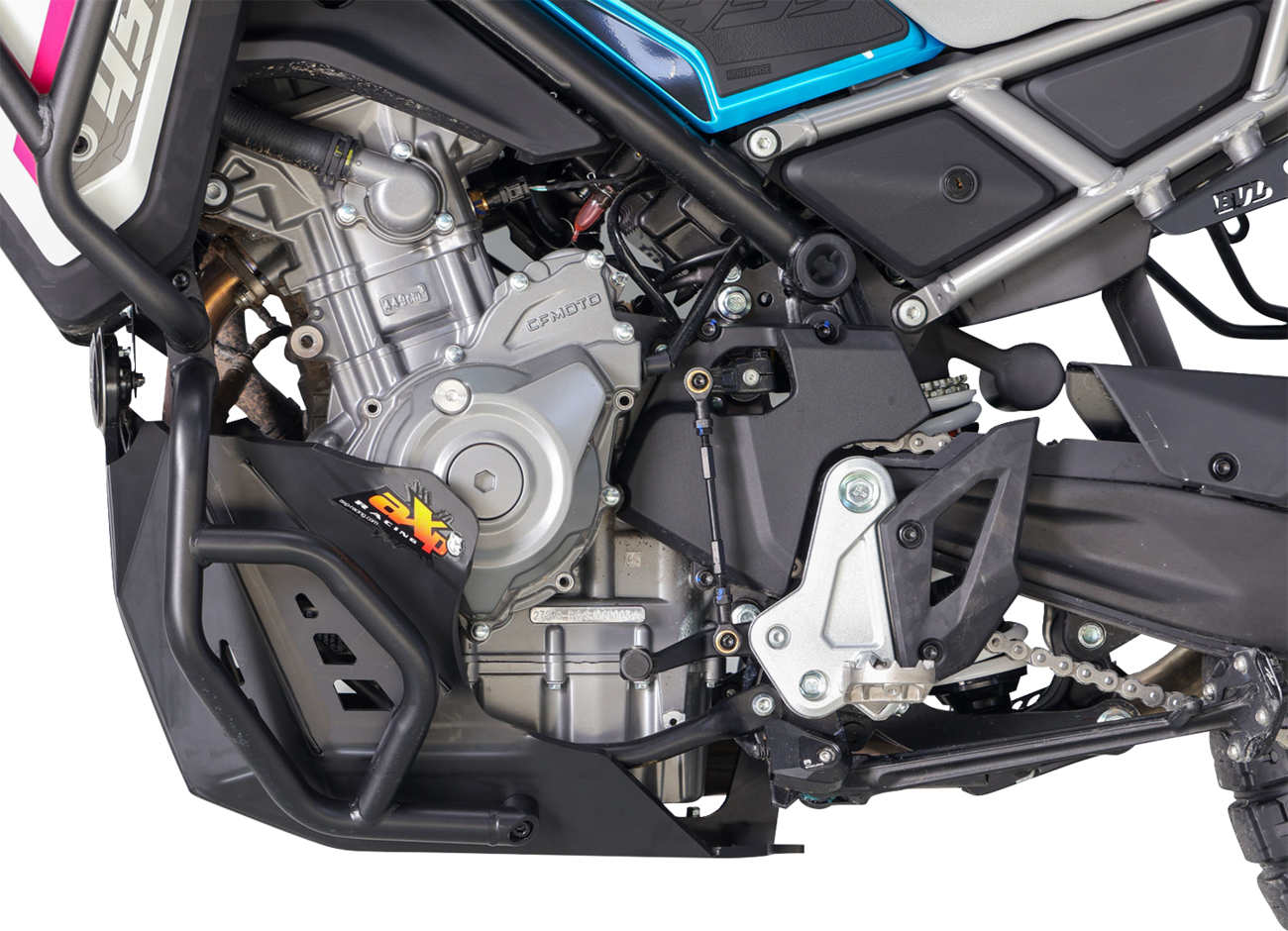 AXP RACING Adventure Skid Plate - Black - CF Moto - Ibex '25-'26 AX1766