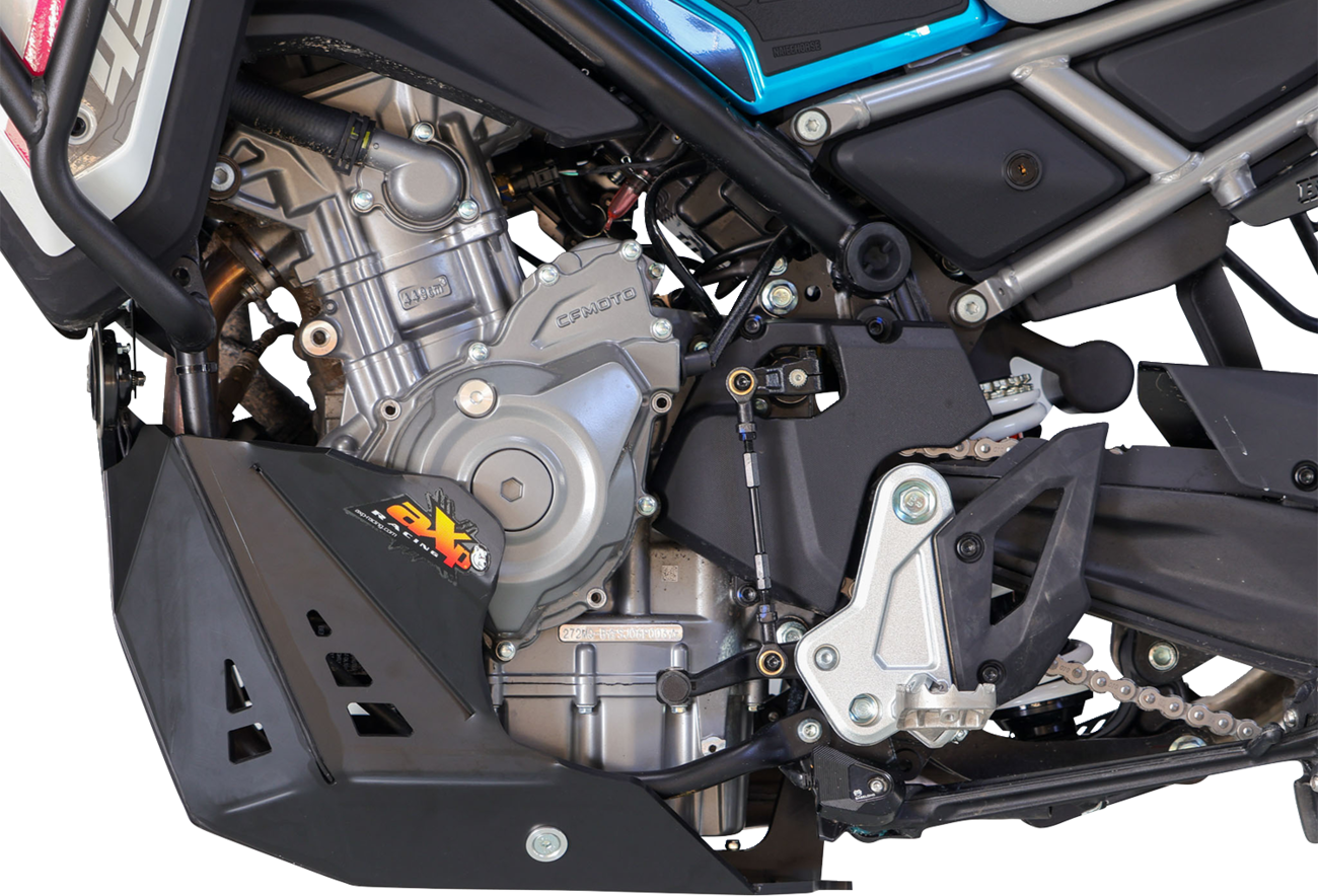 AXP RACING Adventure Skid Plate - Black - CF Moto - Ibex '25-'26 AX1766