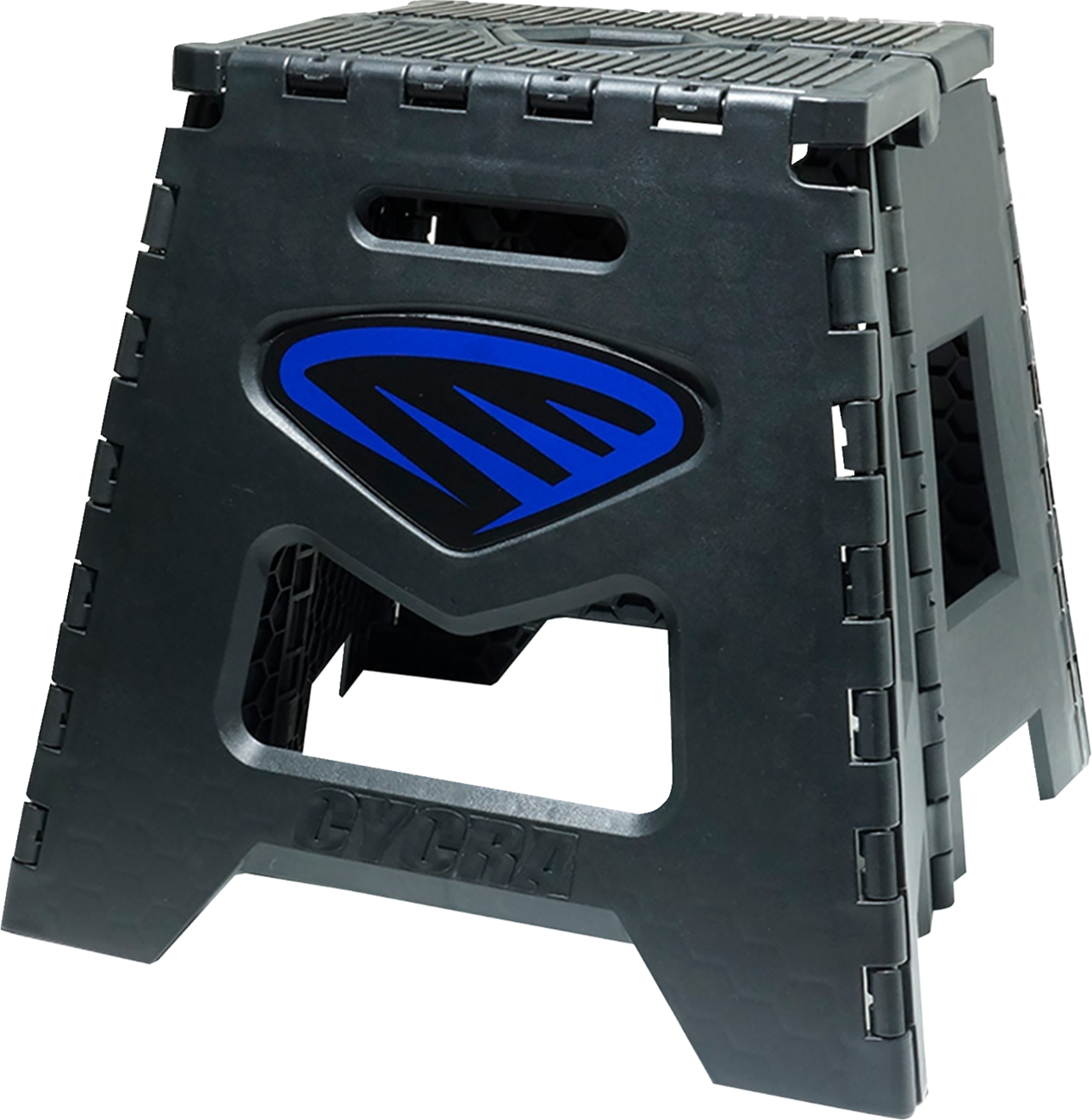 CYCRA Moto Stand - Folding - Black with Blue Decal 1CYC-2038-62