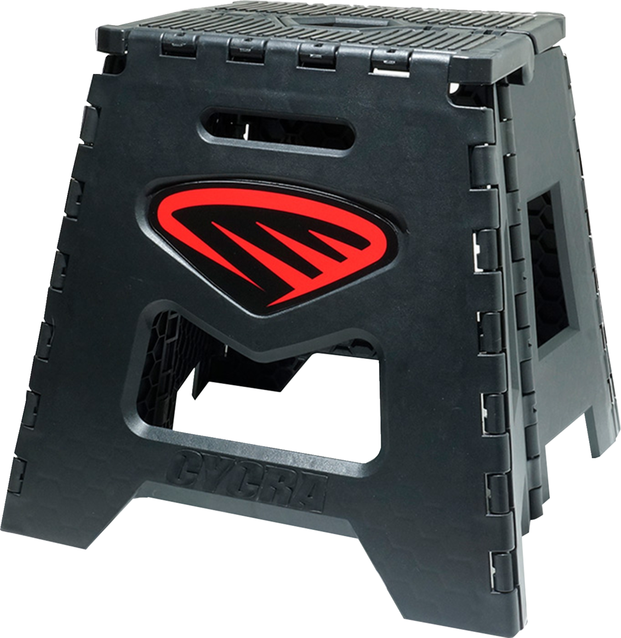 CYCRA Moto Stand - Folding - Black with Red Decal 1CYC-2038-32