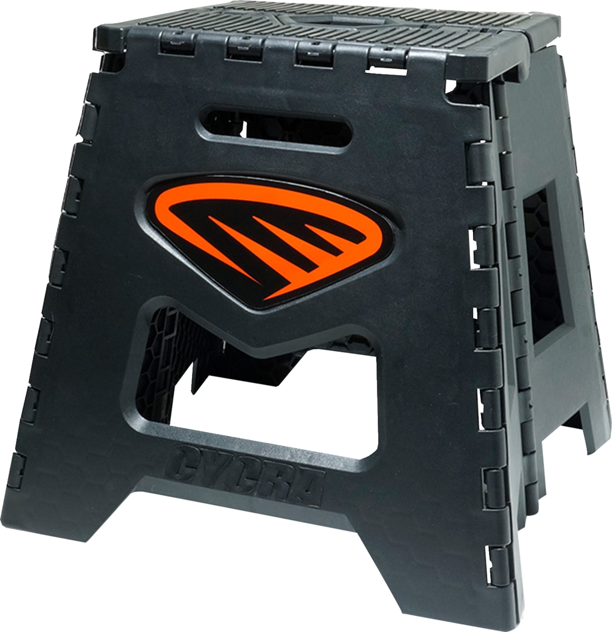 CYCRA Moto Stand - Folding - Black with Orange Decal 1CYC-2038-22