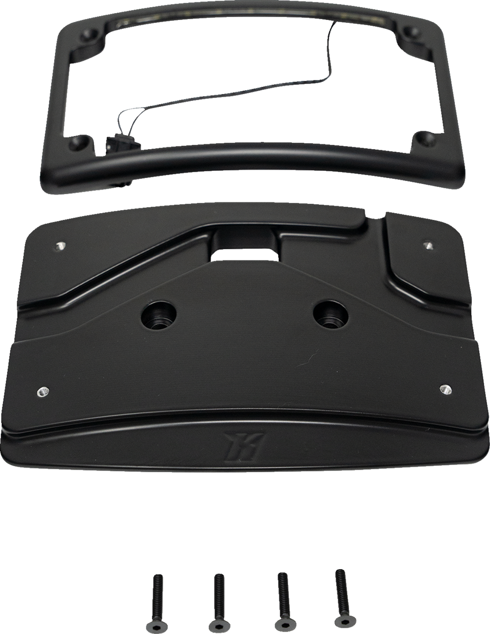 KODLIN USA Mount Kit - License Plate - Cureved - Black KUS20102