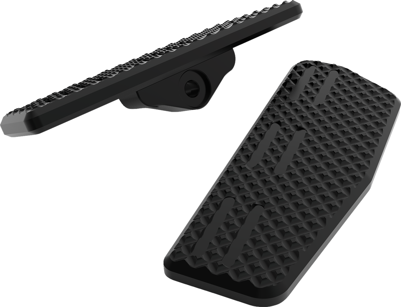 LA CHOPPERS Mini Floorboards - Driver - Black LA-P101-01B